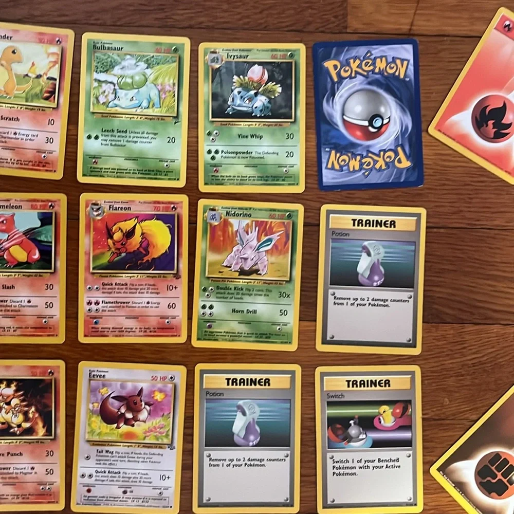 POKÉMON CARDS-19 cards. Charmander. Bulbasaur Charmeleon Zubat flareon nicotine - Picture 3 of 3